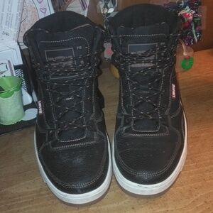 Men's levi high top tennis shoes